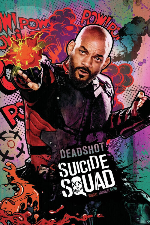 Europosters Plakát, Obraz - Suicide Squad - Deadshot, 26.7 × 40 cm
