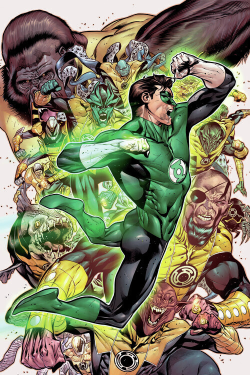 Europosters Plakát, Obraz - Green Lantern- Fight, 26.7 × 40 cm