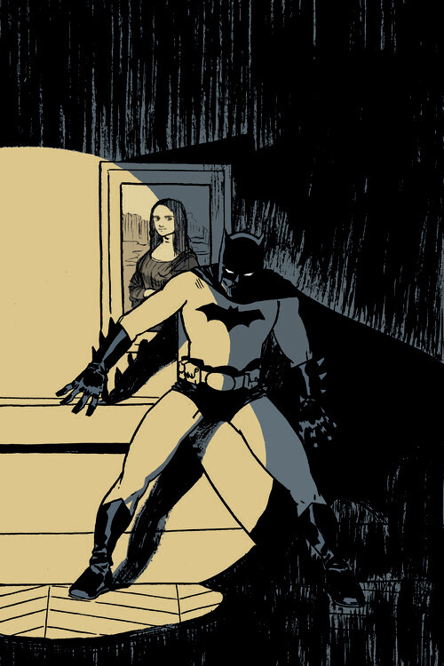 Europosters Plakát, Obraz - Batman - Paris, France, 26.7 × 40 cm