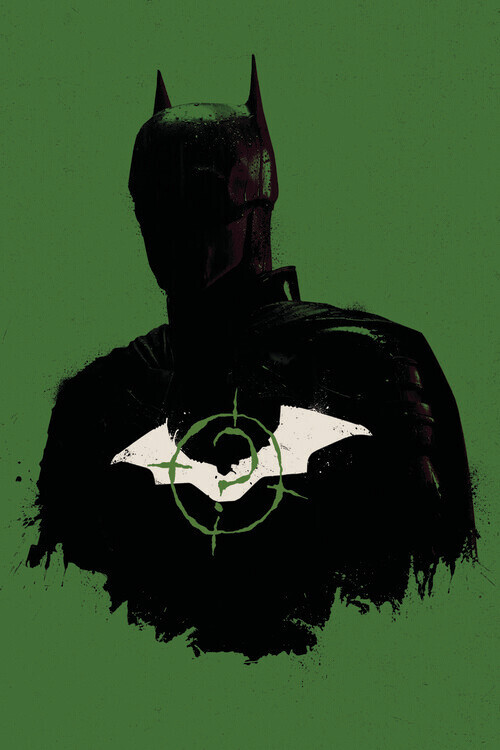 Europosters Plakát, Obraz - The Batman - Riddle target, 26.7 × 40 cm