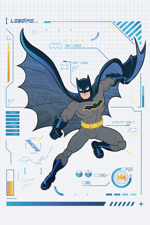 Europosters Plakát, Obraz - Batman - Batsuit loading, 26.7 × 40 cm