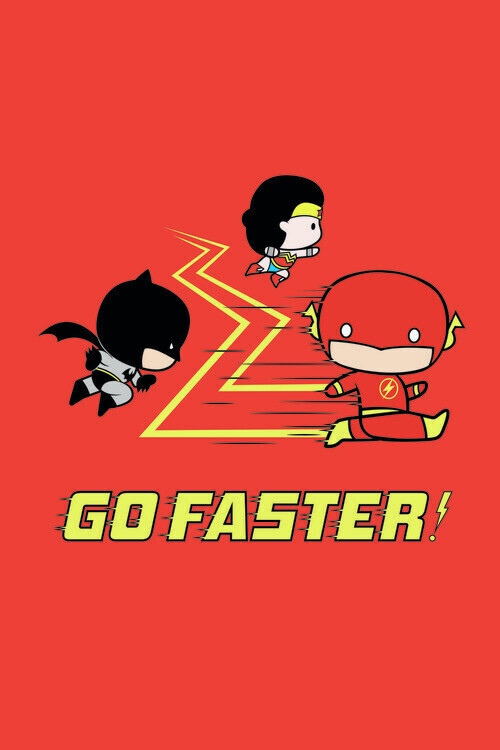 Europosters Plakát, Obraz - Flash - Go faster, 26.7 × 40 cm