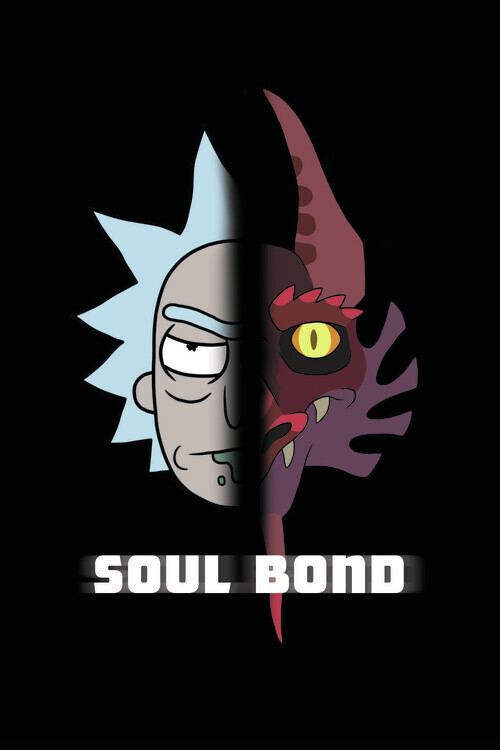 Europosters Plakát, Obraz - Rick and Morty - Sould Bond, 26.7 × 40 cm