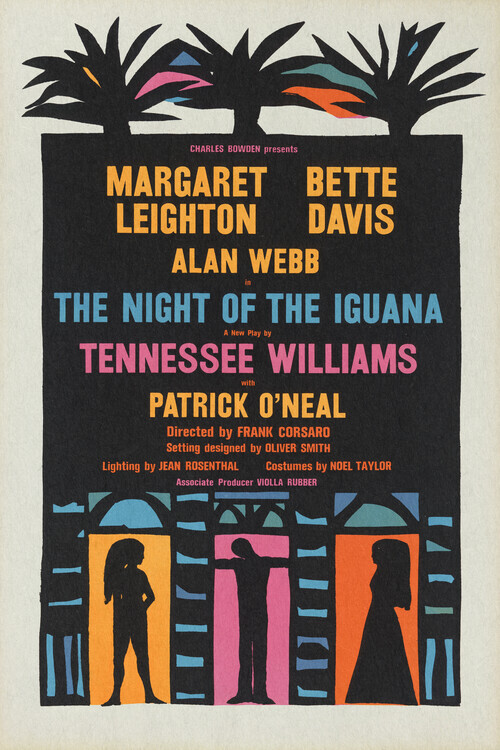 Europosters Plakát, Obraz - The Night of the Iguana, 1961, 26.7 × 40 cm