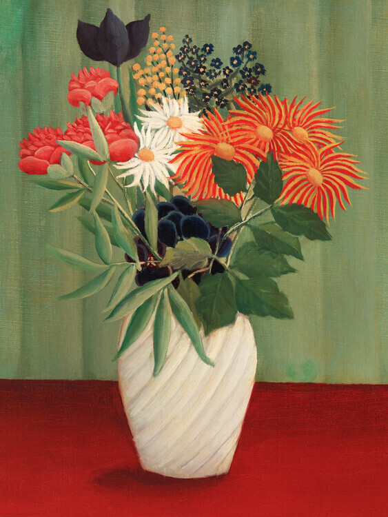 Henri Rousseau Plakát, Obraz - The Tropical Bouquet, Henri Rousseau, 30 × 40 cm