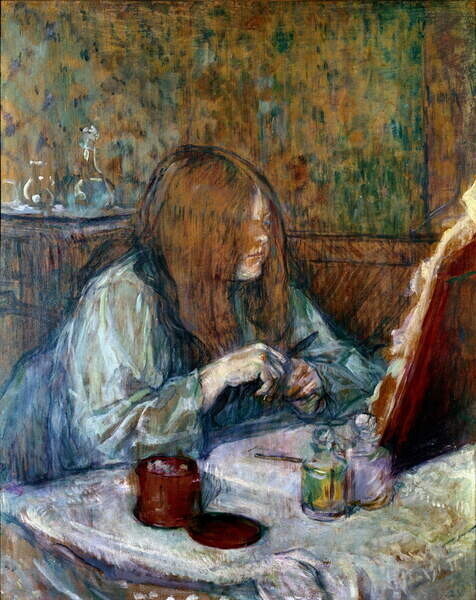 Toulouse-Lautrec, Henri de Plakát, Obraz - Madame Poupoule, Toulouse-Lautrec, Henri de, 30 × 40 cm