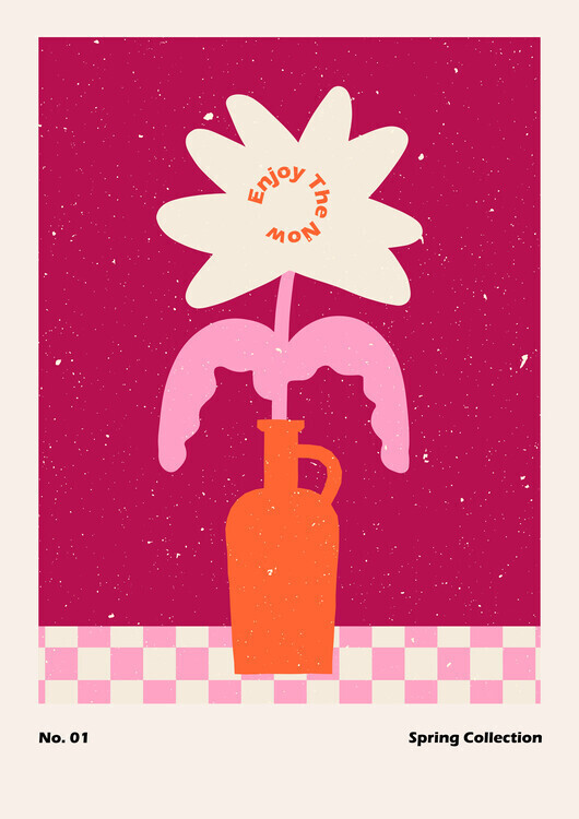 NKTN Plakát, Obraz - Spring Flower #01, NKTN, 30 × 40 cm