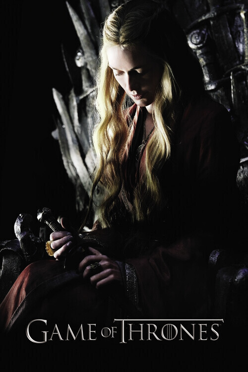 Europosters Plakát, Obraz - Game of Thrones - Cersei Lannister, 26.7 × 40 cm