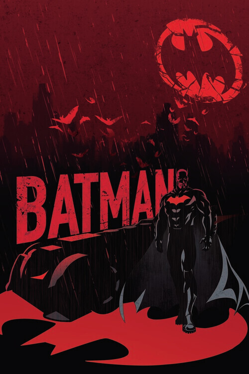 Europosters Plakát, Obraz - Batman - Night signal, 26.7 × 40 cm