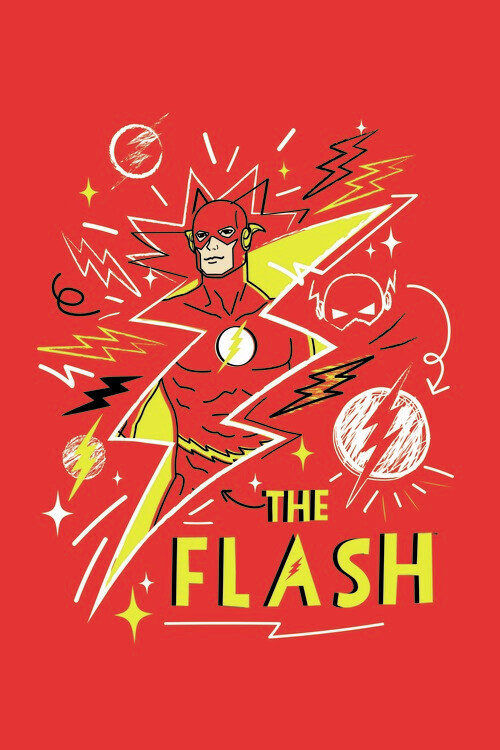Europosters Plakát, Obraz - Flash - Science, 26.7 × 40 cm