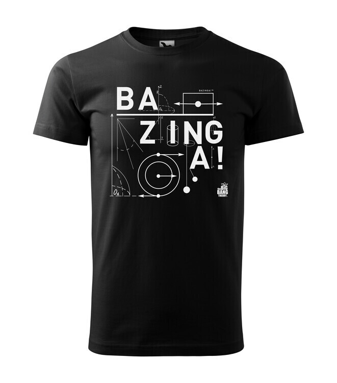Europosters Tričko Teorie Velkého Třesku - Bazinga!, XS