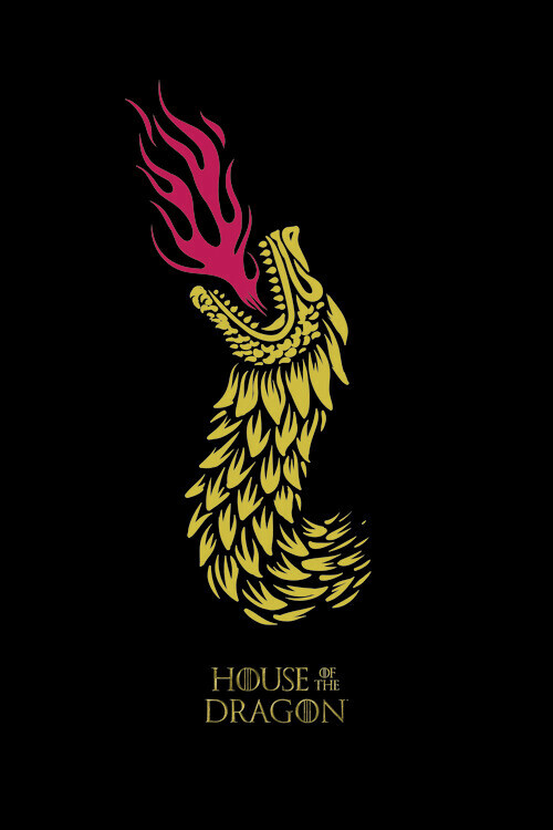 Europosters Plakát, Obraz - House of Dragon - Dragon's Fire, 26.7 × 40 cm