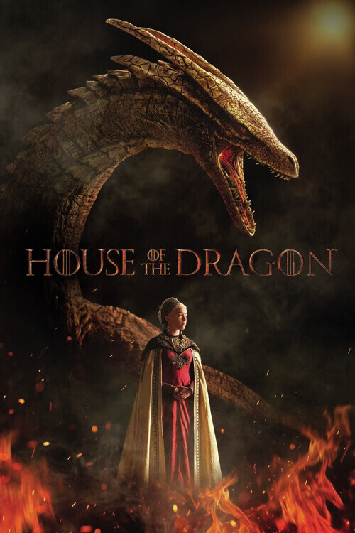 Europosters Plakát, Obraz - House of the Dragon - Rhaenyra Targaryen, 26.7 × 40 cm
