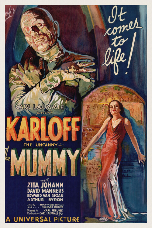 Europosters Plakát, Obraz - The Mummy, 26.7 × 40 cm