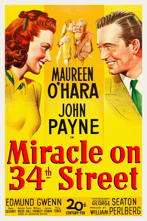 Europosters Plakát, Obraz - Miracle on 34th Street, 26.7 × 40 cm