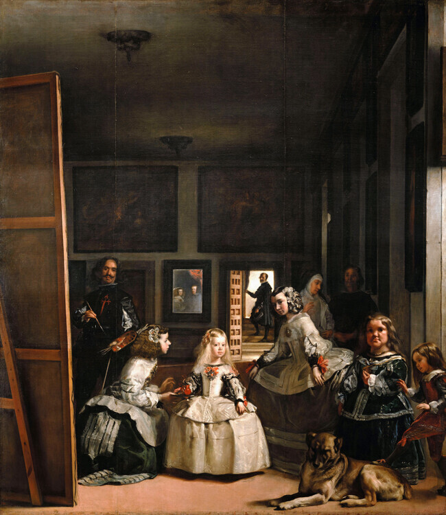 Diego Velázquez Plakát, Obraz - Las Meninas or The Family of Philip IV, c 1656, Diego Velázquez, 34.6 × 40 cm