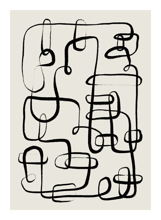 Treechild Plakát, Obraz - Chains, Treechild, 30 × 40 cm