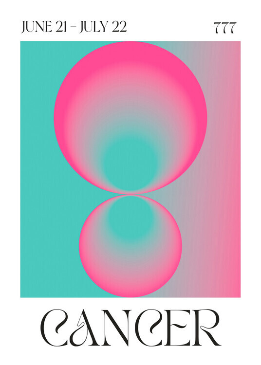 Valeria Castillo Plakát, Obraz - Cancer, Valeria Castillo, 30 × 40 cm
