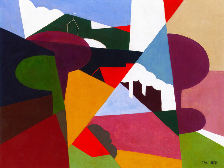 Georges Valmier Plakát, Obraz - La Ciotat, Georges Valmier, 40 × 30 cm