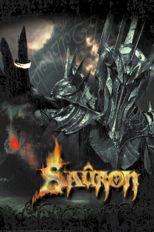 Europosters Plakát, Obraz - Lord of the Rings - Sauron, 26.7 × 40 cm