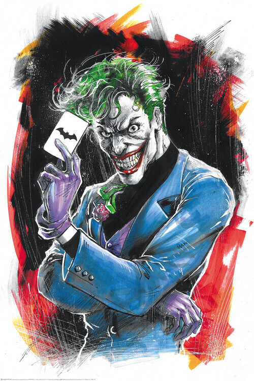 Europosters Plakát, Obraz - Joker - Defeat Batman, 26.7 × 40 cm