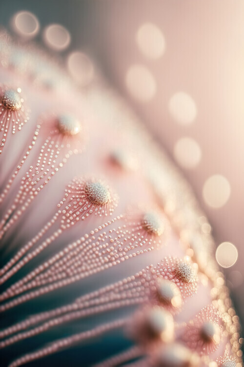 Treechild Plakát, Obraz - Pastel Pink Macro, Treechild, 26.7 × 40 cm