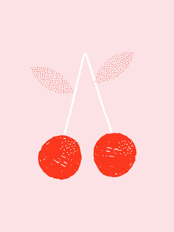 Aislinn Simmonds Plakát, Obraz - Cherries, Aislinn Simmonds, 30 × 40 cm