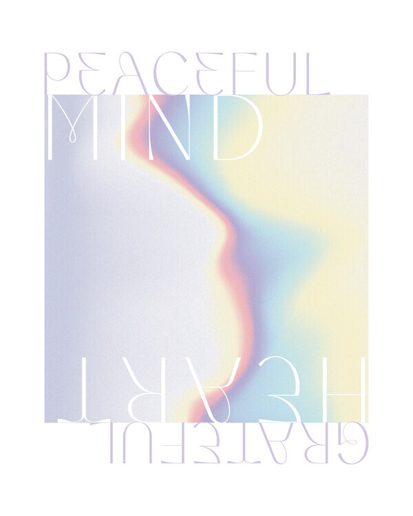 Beth Cai Plakát, Obraz - Peaceful Mind, Beth Cai, 30 × 40 cm