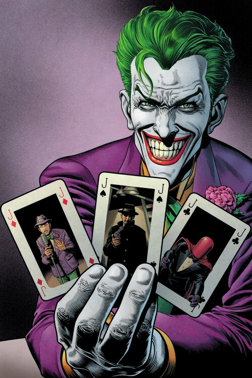 Europosters Plakát, Obraz - Joker - Cards, 26.7 × 40 cm