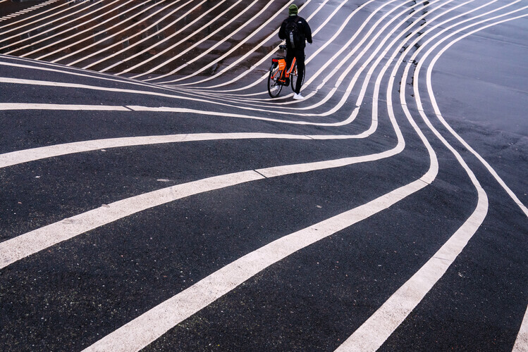 Andreas Bauer Plakát, Obraz - Lines No 1, Andreas Bauer, 40 × 26.7 cm