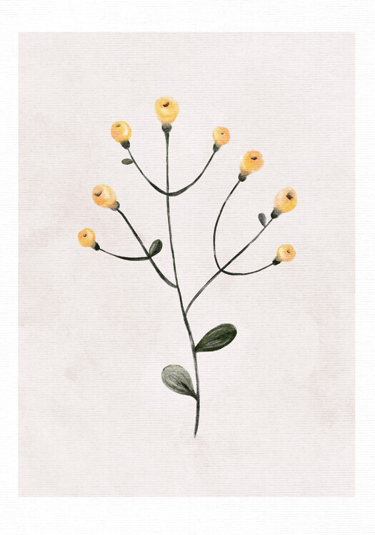 Goed Blauw Plakát, Obraz - Yellow Treasure, Goed Blauw, 26.7 × 40 cm