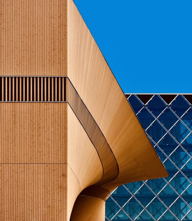 Arnon Orbach Plakát, Obraz - Facade - Helsinki Finland, Arnon Orbach, 34.7 × 40 cm