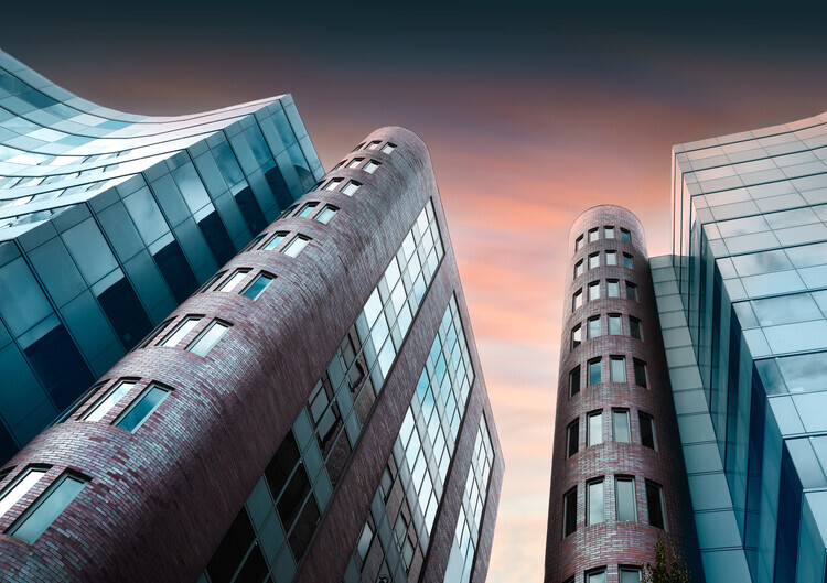 Catherine W. Plakát, Obraz - Office Building, Catherine W., 40 × 26.7 cm