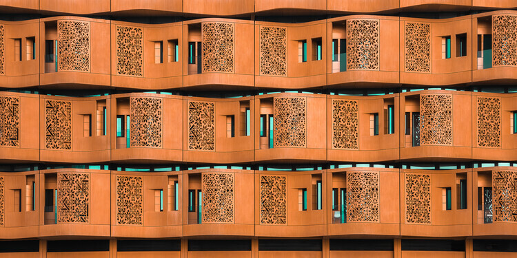 Ahmad Kaddourah Plakát, Obraz - WAVES, Ahmad Kaddourah, 40 × 20 cm