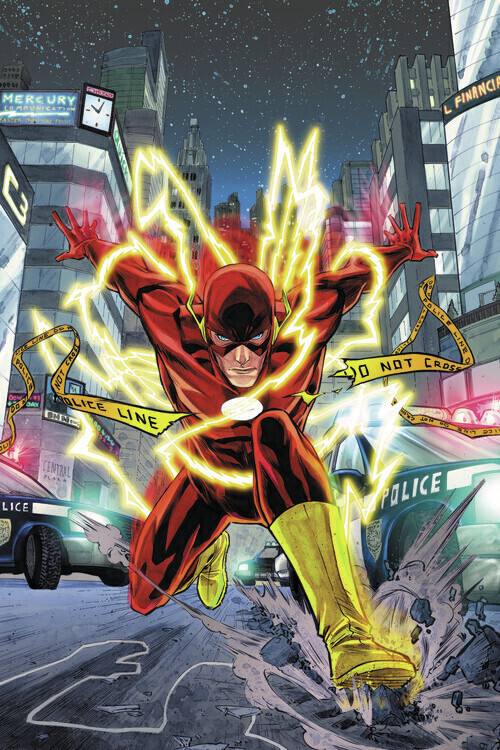 Europosters Plakát, Obraz - The Flash - City Jump, 26.7 × 40 cm