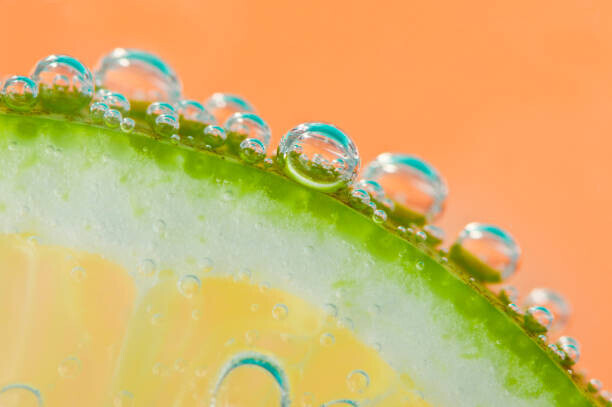 Kryssia Campos Plakát, Obraz - Detail of a slice of lemon, Kryssia Campos, 40 × 26.7 cm