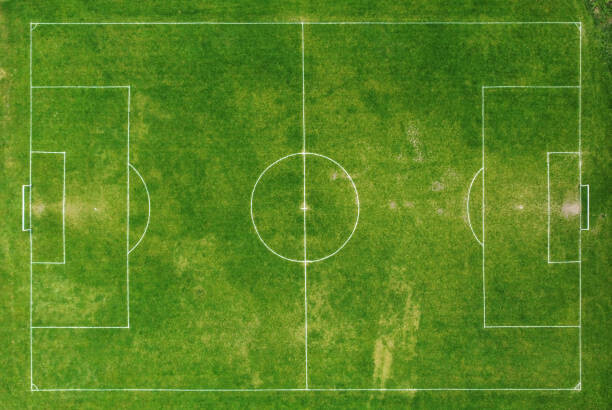 Richard Newstead Plakát, Obraz - Football Pitch, Richard Newstead, 40 × 26.7 cm