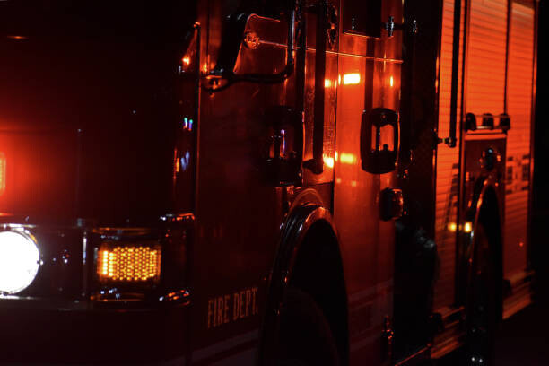 Jesse Koering Plakát, Obraz - Emergency vehicle with lights, Jesse Koering, 40 × 26.7 cm