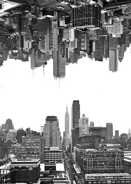 Bill Diodato Plakát, Obraz - City in the sky, Bill Diodato, 30 × 40 cm