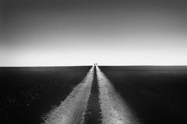 Frank-Andree Plakát, Obraz - Together to the horizon. Two people, Frank-Andree, 40 × 26.7 cm