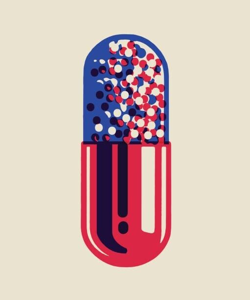 CSA-Printstock Plakát, Obraz - Medicine Capsule, CSA-Printstock, 33.4 × 40 cm