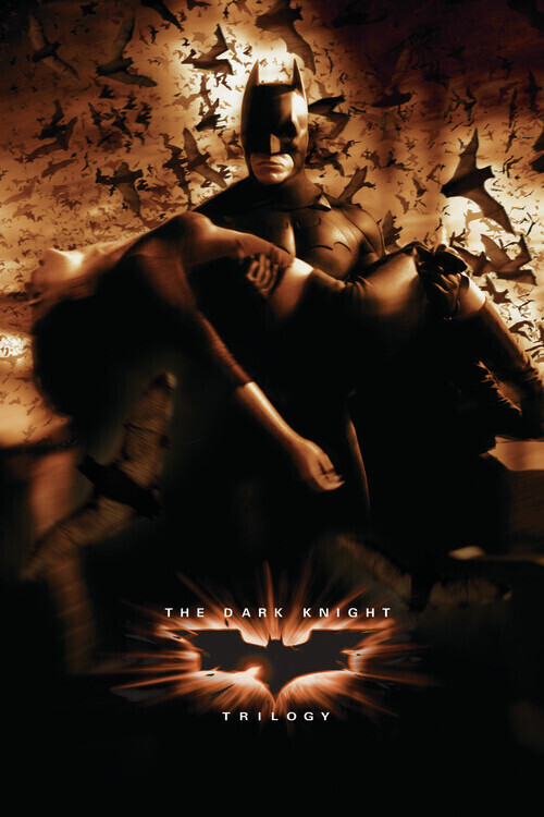 Europosters Plakát, Obraz - The Dark Knight Trilogy - Hero, 26.7 × 40 cm