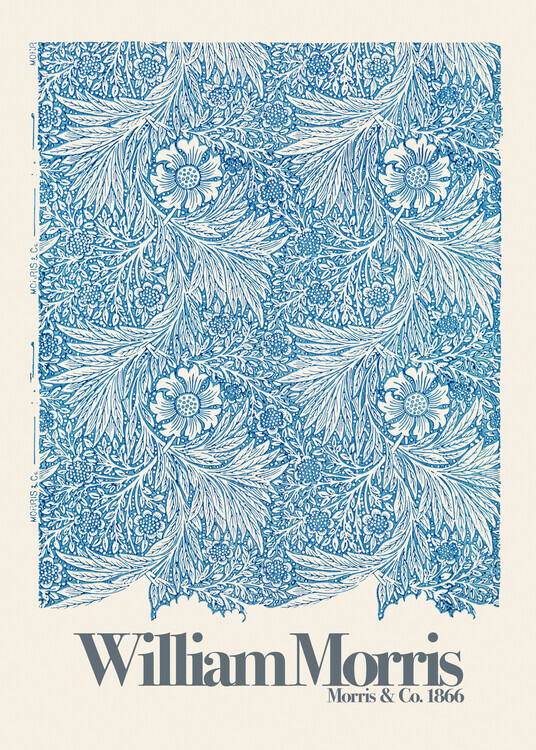 William Morris Plakát, Obraz - Marigold, William Morris, 30 × 40 cm
