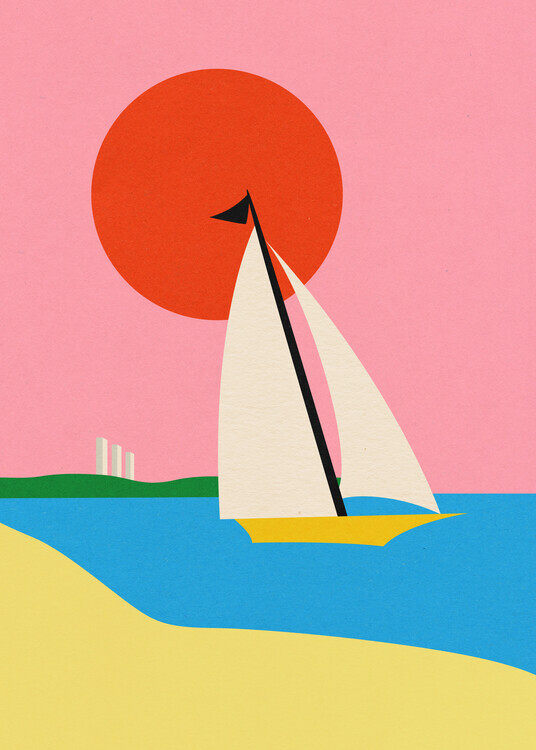 Rosi Feist Plakát, Obraz - Baltic Sea, Rosi Feist, 30 × 40 cm