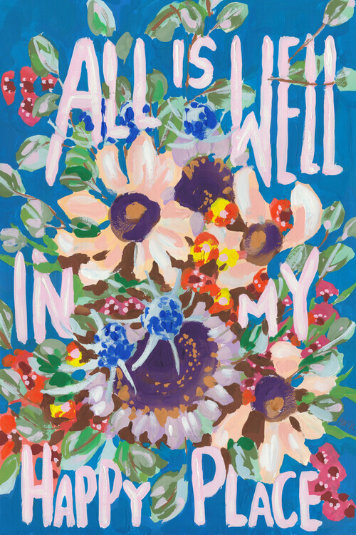 Ania Zwara Plakát, Obraz - All Is Well, Ania Zwara, 26.7 × 40 cm