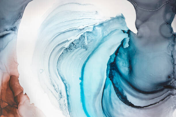 Mari Dein / 500px Plakát, Obraz - Colorful Abstract Painting, Mari Dein / 500px, 40 × 26.7 cm