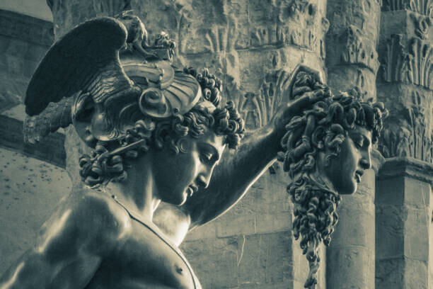 Dario Argenti Plakát, Obraz - Florence Perseus with the Head of Medusa, Dario Argenti, 40 × 26.7 cm