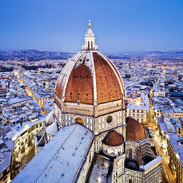 Maremagnum Plakát, Obraz - The dome of Santa Maria del Fiore Cathedral, Duomo, Maremagnum, 40 × 40 cm