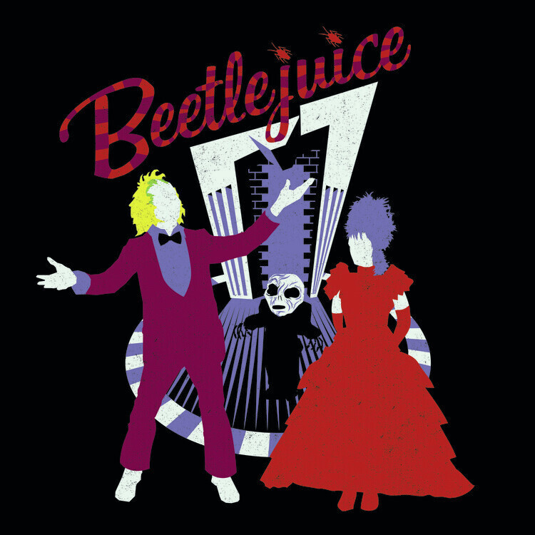 Europosters Plakát, Obraz - Beetlejuice - Ball time, 40 × 40 cm