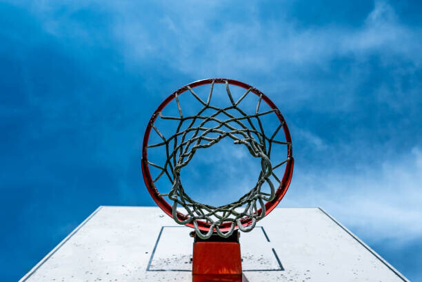 Baac3nes Plakát, Obraz - Close-Up Of Basketball Hoop, Baac3nes, 40 × 26.7 cm